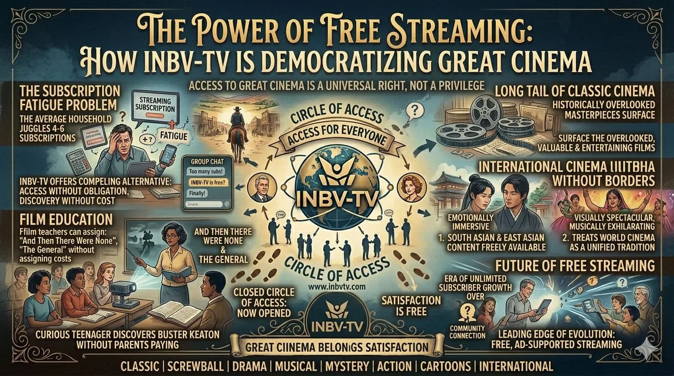 The Power of Free Streaming: How INBV-TV Is Democratizing Great Cinema