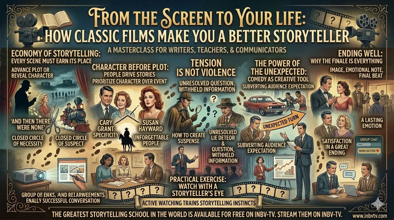 From the Screen to Your Life: How Classic Films Make You a Better Storyteller